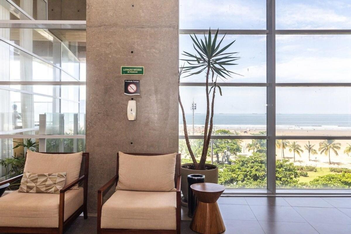 Studio Moderno Em Condominio De Luxo Pe Na Areia Сантус Екстер'єр фото