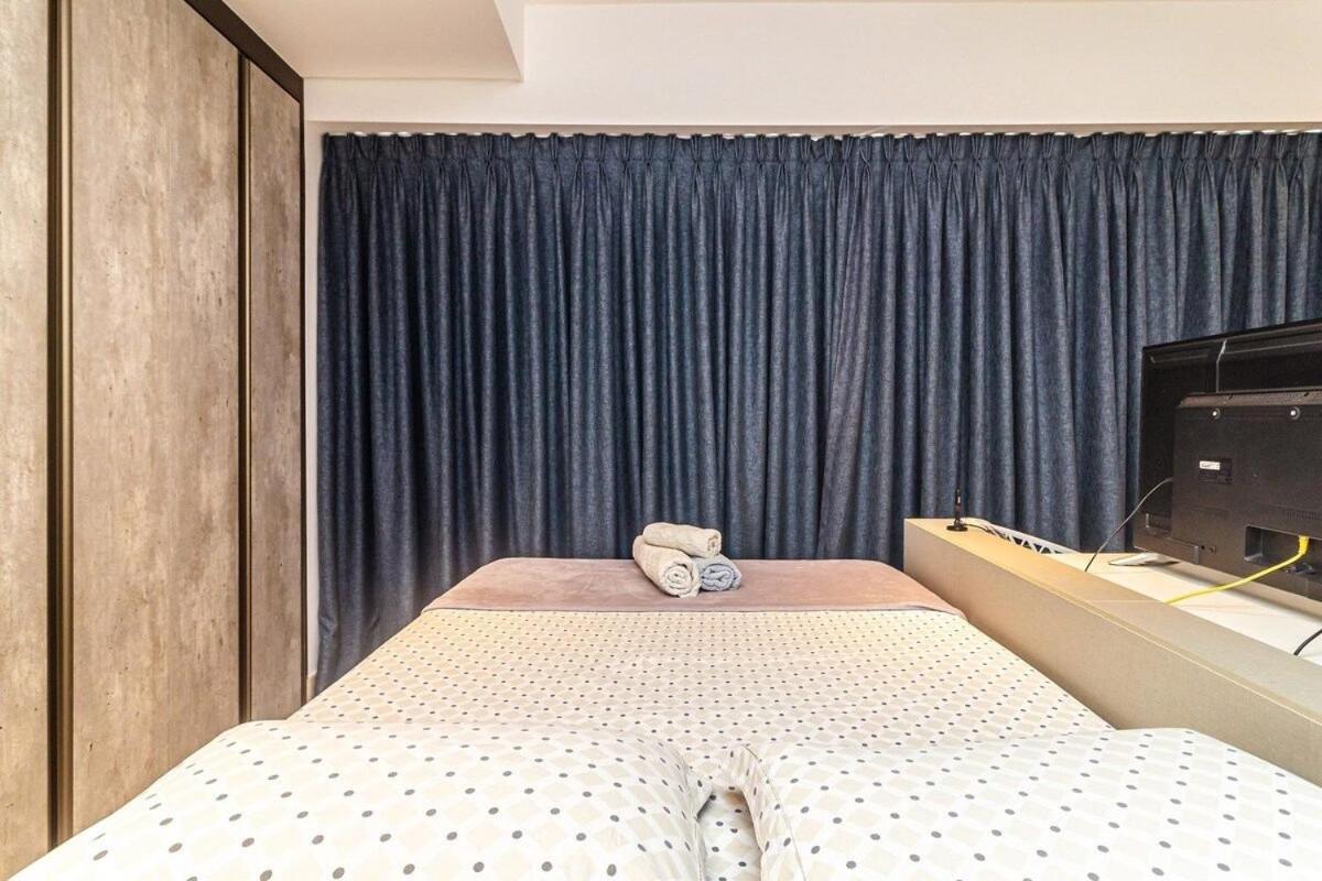 Studio Moderno Em Condominio De Luxo Pe Na Areia Сантус Екстер'єр фото