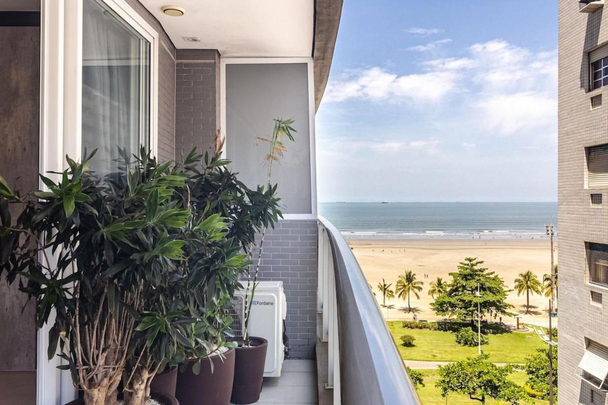 Studio Moderno Em Condominio De Luxo Pe Na Areia Сантус Екстер'єр фото