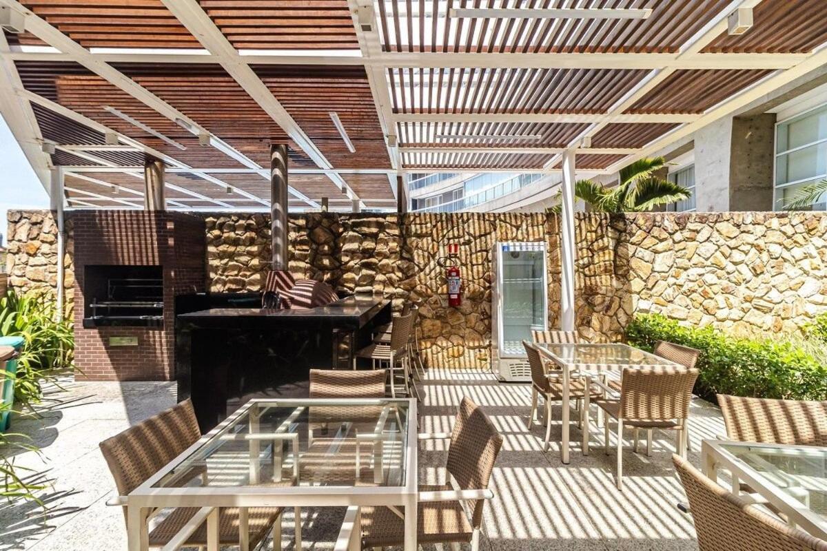 Studio Moderno Em Condominio De Luxo Pe Na Areia Сантус Екстер'єр фото